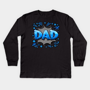 Dad Of The Birthday Boy Matching Kids Long Sleeve T-Shirt